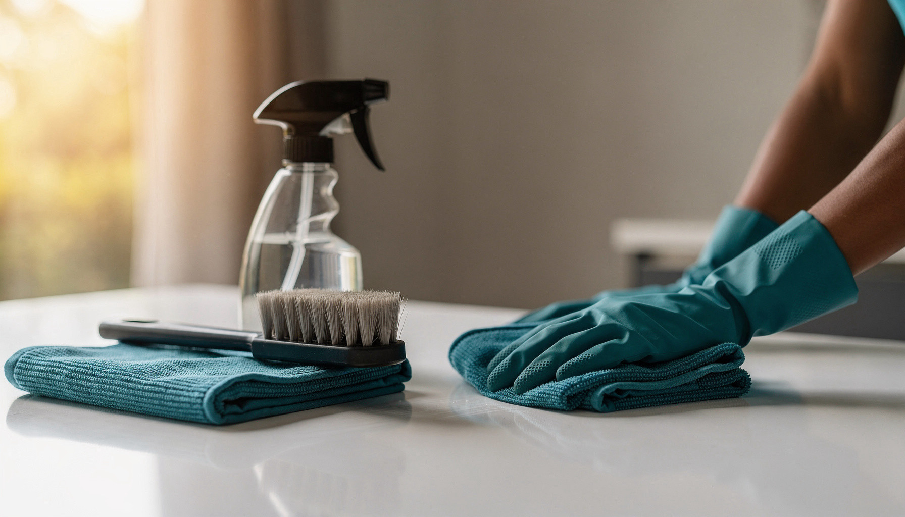 Mop and Shine — professional cleaning business website built with WebZum AI website creator