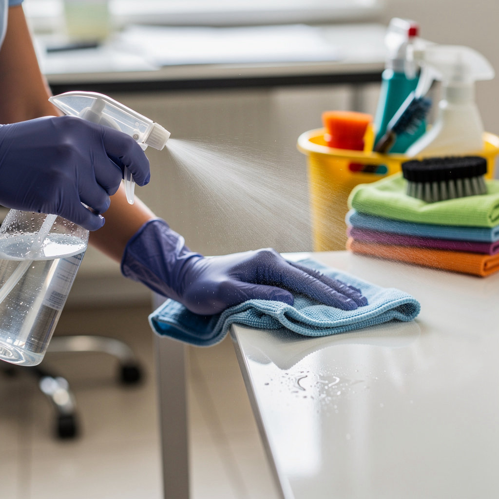 Mop and Shine professional cleaning services in action - residential and commercial cleaning in Nairobi